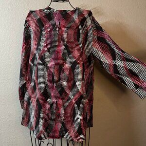 Christopher & Banks Women's stretchy top blouse